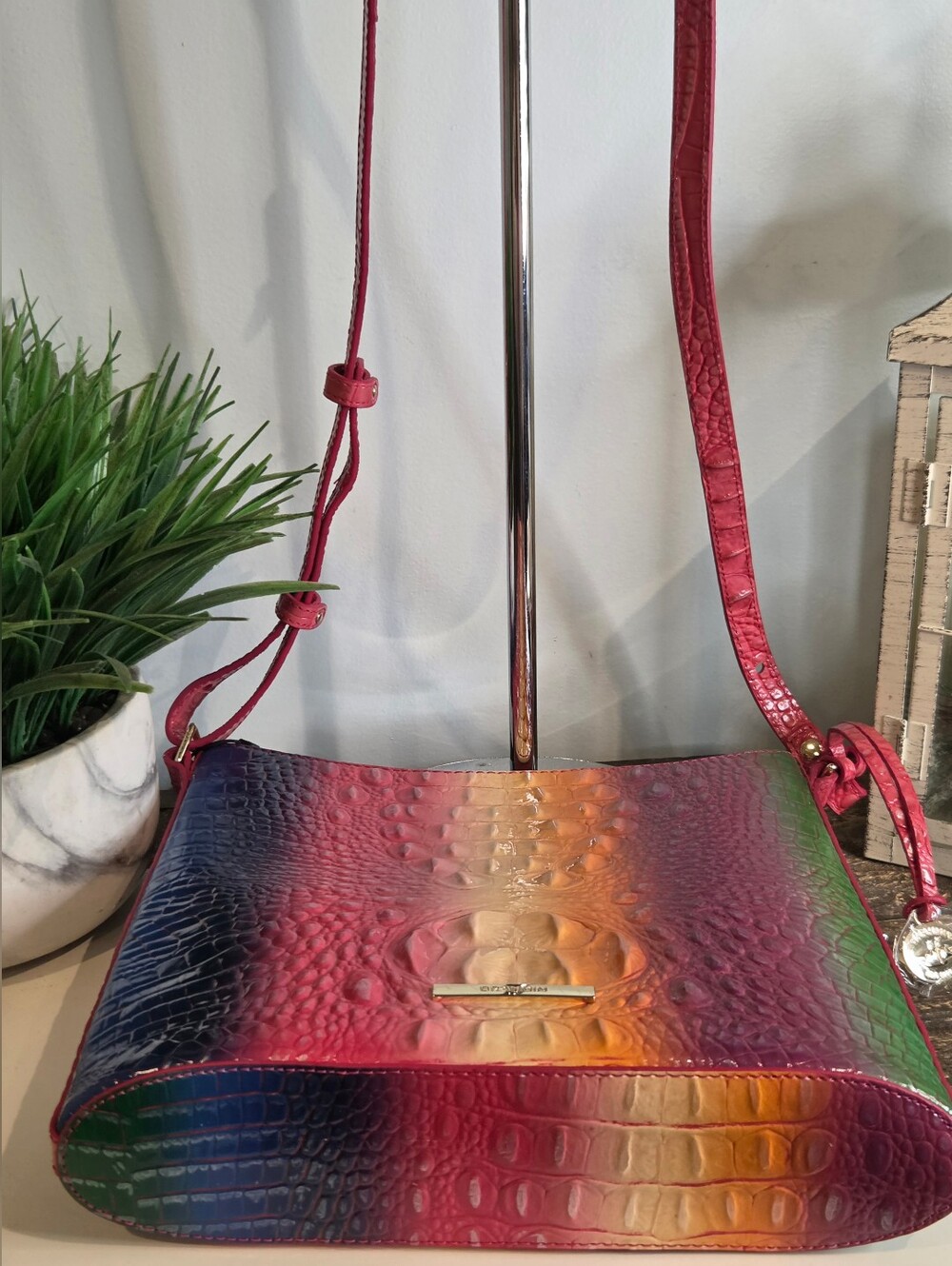 Brahmin Katie Crossbody Bag in Confection Melbourne NWT - Picture 8 of 16